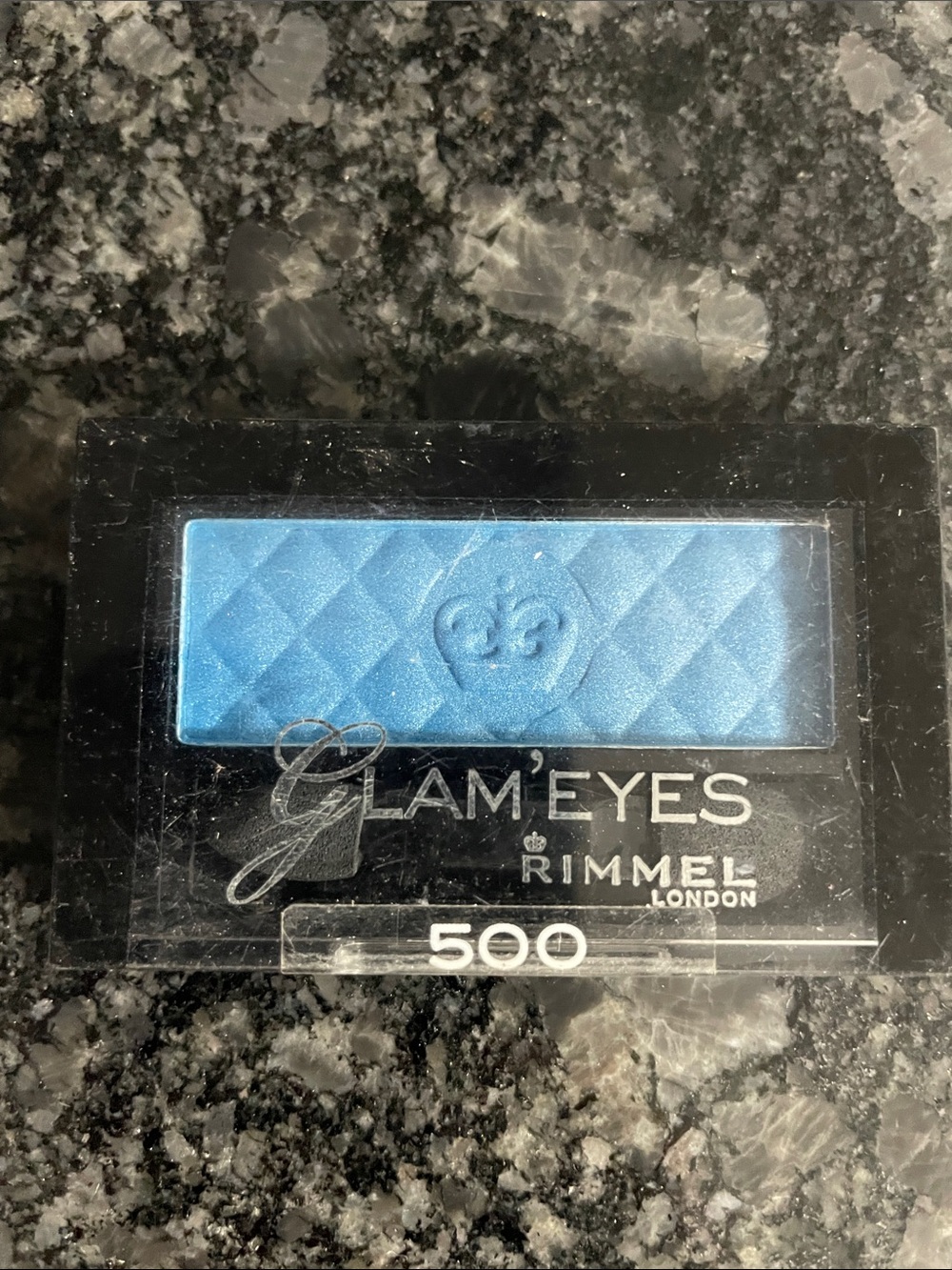 Rimmel Glam'Eyes Single Eyeshadow - Blue (500) - Posh Peacock